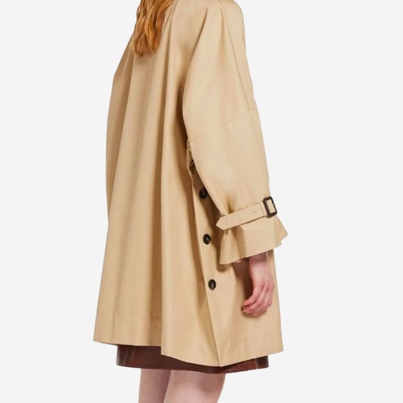 Max Mara Weekend Zelante Reversible Oversized Raincoat - Picture 4 of 12